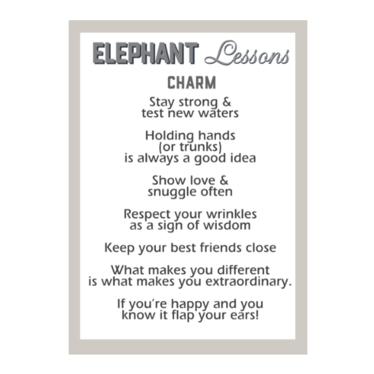 Elephant Pocket Token