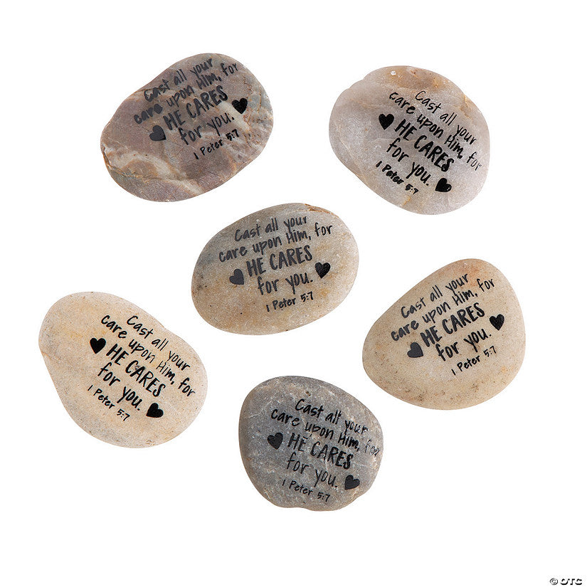Cast your cares upon him Stone