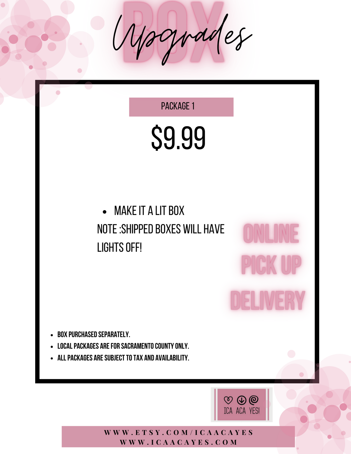 Lit box