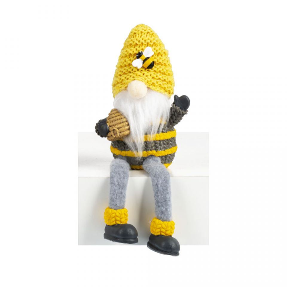 Sitting Bee Gnome