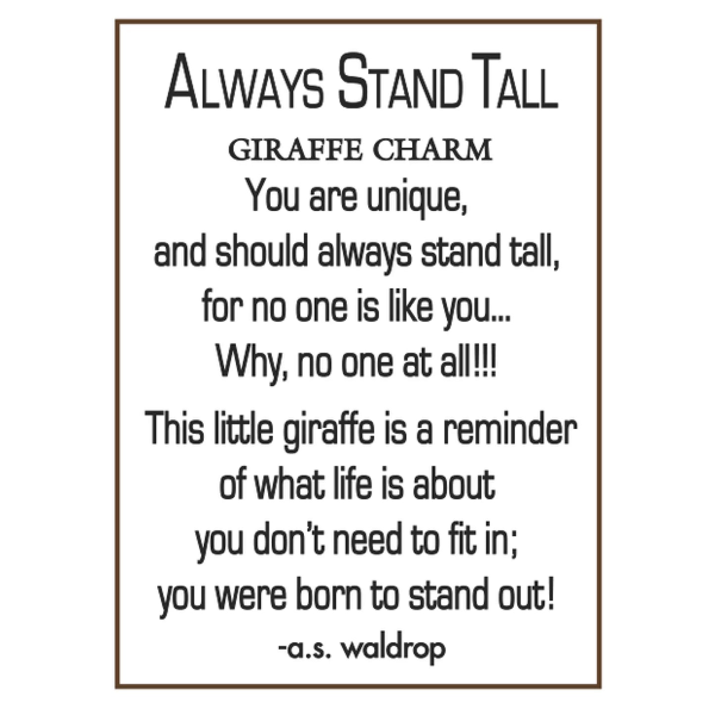 Giraffe Pocket Token