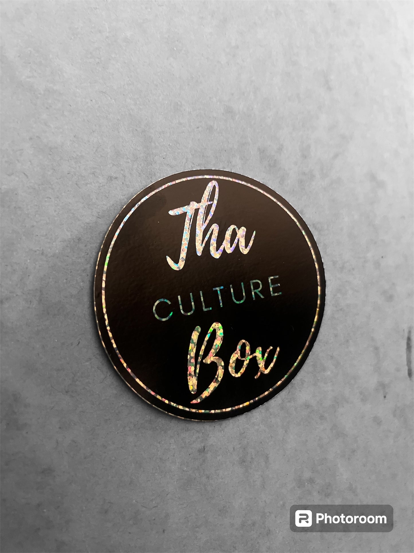 Tha Culture Box Logo Sticker