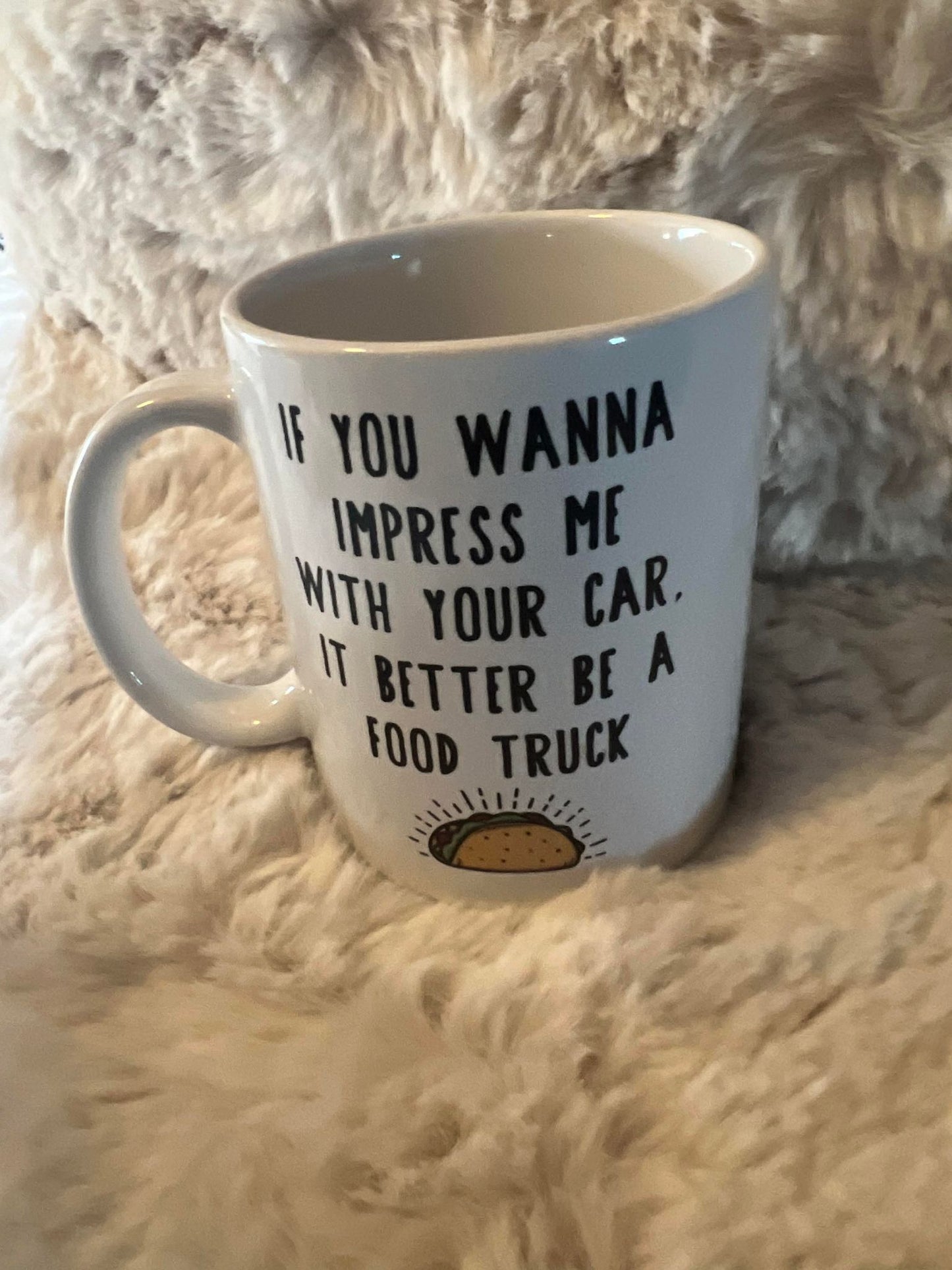 Impress me mug