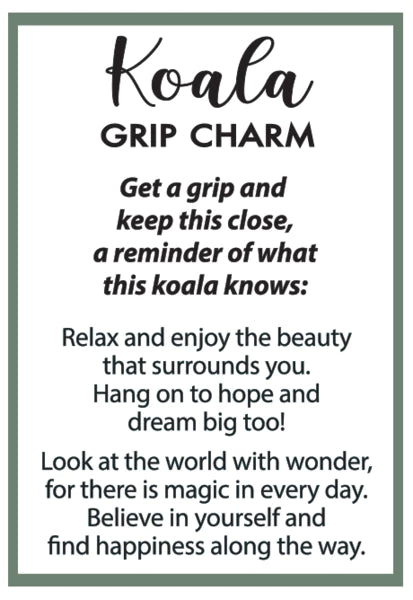 Koala grip charm